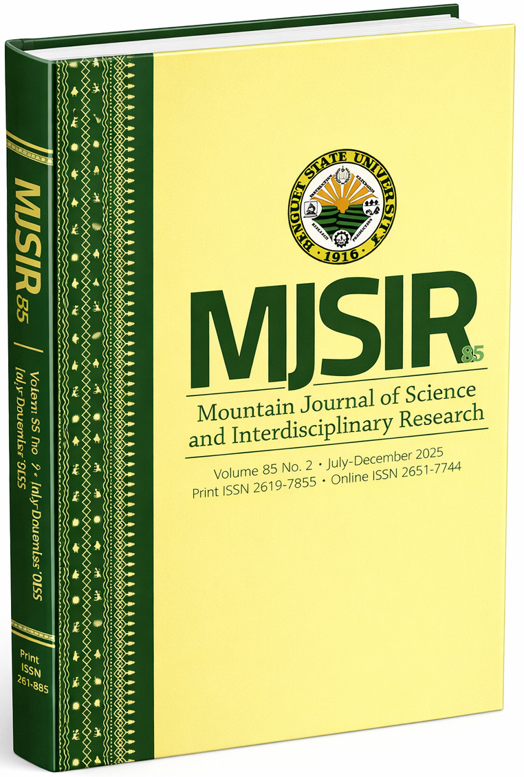 					View Vol. 85 No. 2 (2025): Mountain Journal of Science and Interdisciplinary Research
				