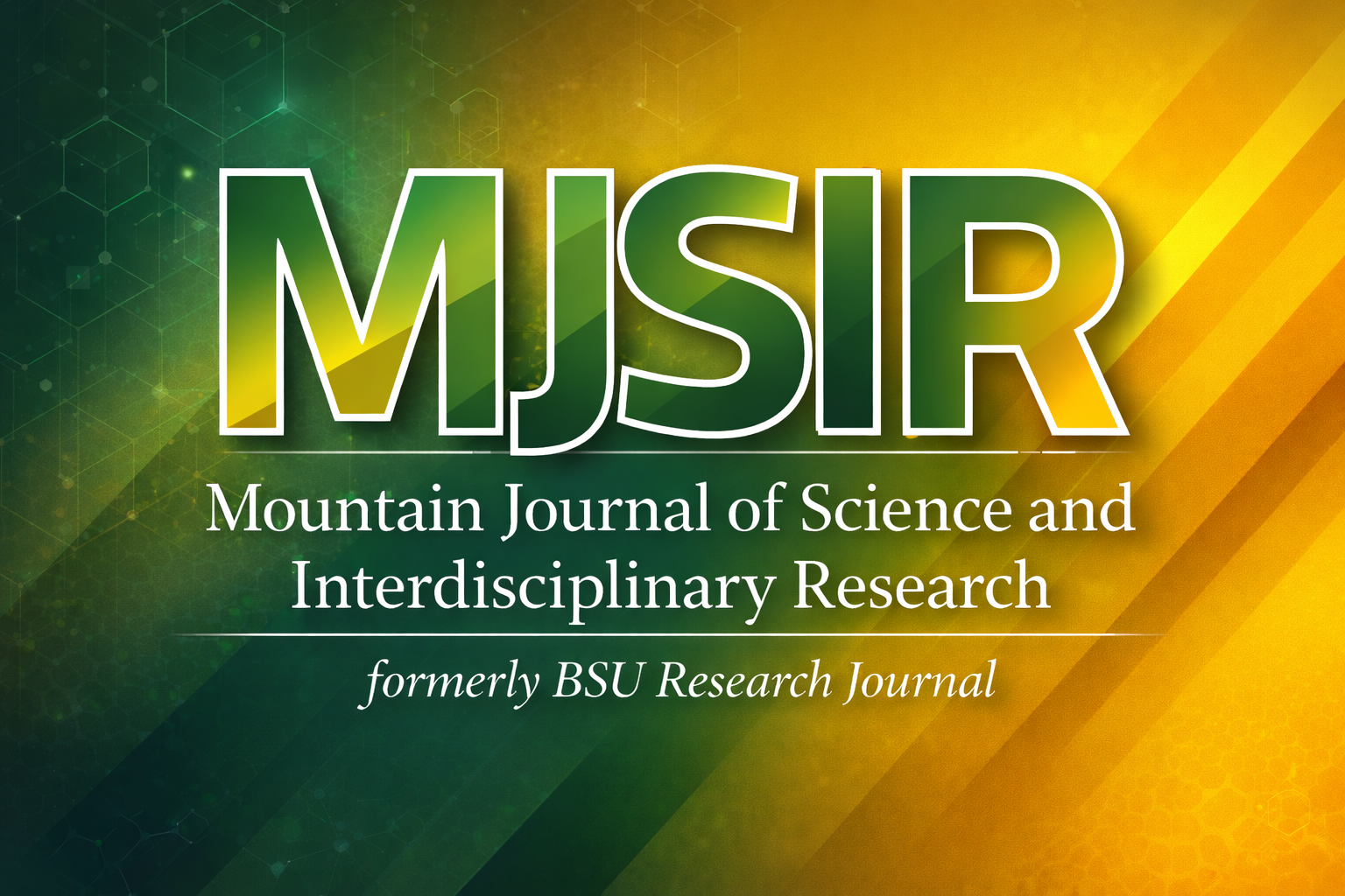 Mountain Journal of Science and Interdisciplinary Resrarch (MJSIR)